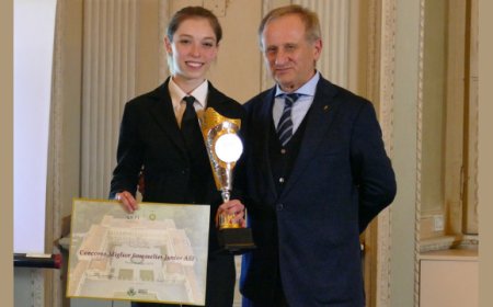 Elisa Borroni è la Miglior Sommelier Junior ASPI 2019