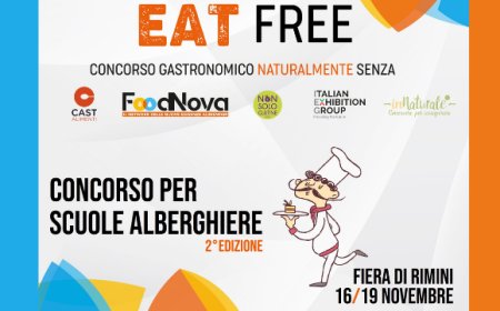 Eat Free: al via le iscrizioni per il concorso di cucina gluten e lactose free