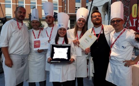 Oro d'Argenta: gli studenti dell'Enac Puglia di Foggia vincono la sfida Cuochi di Classe