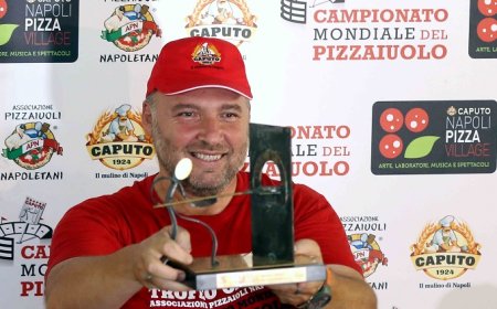 Ciro Magnetti vince il Campionato Mondiale del Pizzaiuolo - Trofeo Caputo