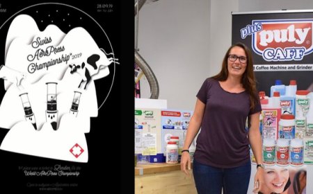 pulyCAFF vola in Svizzera per la competizione Swiss AeroPress Championship