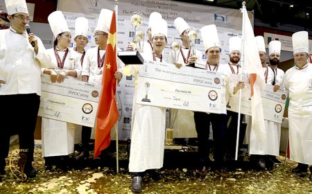 Il Giappone vince il Campionato Mondiale di Pasticceria, Gelateria e Cioccolateria FIPGC
