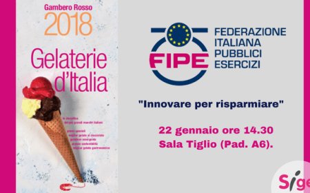 Sigep 2018: Fipe e Gambero Rosso protagonisti di due importanti eventi