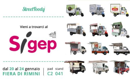 StreetFoody presenta a Sigep i nuovi veicoli per la gelateria itinerante