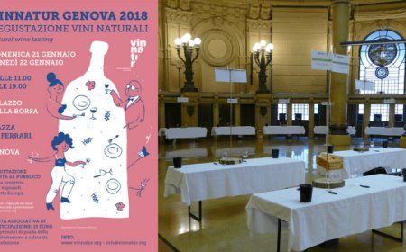VinNatur: a Genova l'evento che fa incontrare vini naturali e cucina ligure