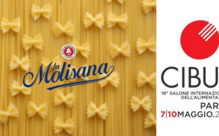 La Molisana a Cibus con la nuova pasta 100% grano italiano