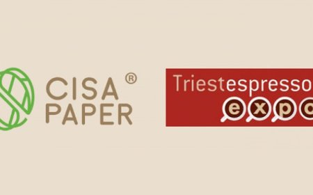 CisaPaper® a TriestEspresso 2018. Pad. 30 - Stand 79