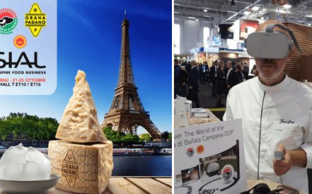 Mozzarella di Bufala Campana Dop in 3D al Sial Paris 2018
