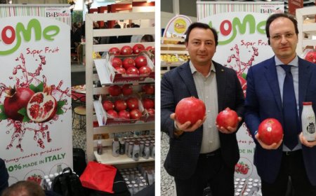 Successo dei succhi Lome Super Fruit di Masseria Fruttirossi a Fruit Logistica Berlino