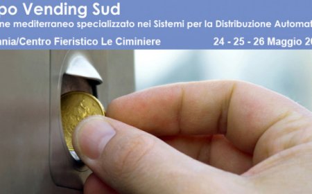 Expo Vending Sud: a Catania la fiera per i professionisti del Vending e dell'Horeca