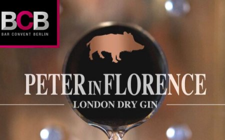 Gin Peter in Florence alla fiera Bar Convent di Berlino