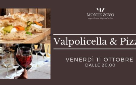 Valpolicella & Pizza alla cantina Monte Zovo