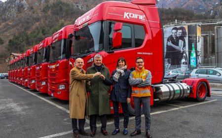 Gruppo Sanpellegrino si dota di una nuova flotta di mezzi ecologici