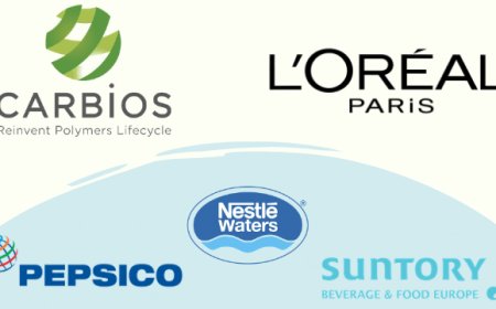 Nestlé Waters, PepsiCo, Suntory Beverage & Food Europe per il riciclo della plastica