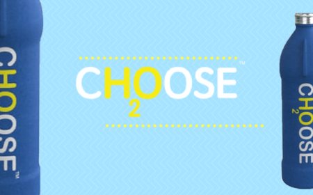 Choose Water: la bottiglia d'acqua 100% biodegradabile