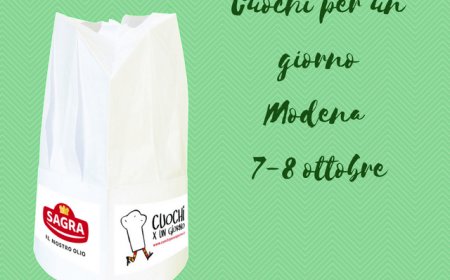 "Cuochi per un giorno" con Olio Sagra