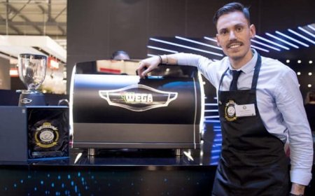 Fabio Dotti è il vincitore dell'Espresso Italiano Champion