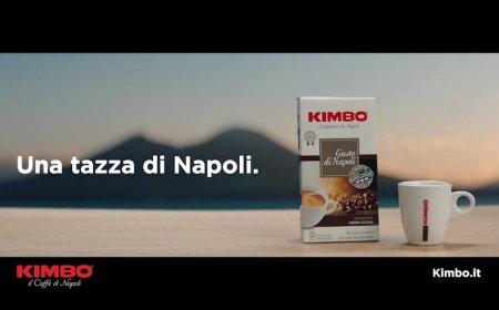 Al via la nuova campagna pubblicitaria "Kimbo, una tazza di Napoli"