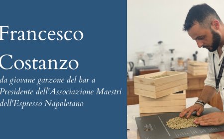 Francesco Costanzo: da giovane garzone del bar a Presidente dell'Associazione Maestri dell'Espresso Napoletano