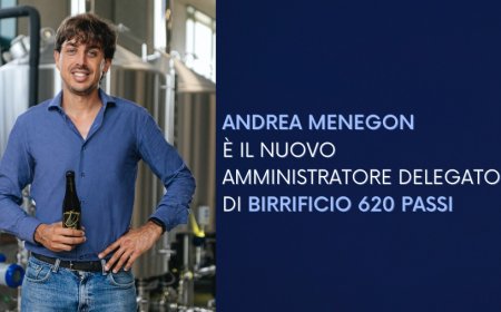 Andrea Menegon è il nuovo amministratore delegato di Birrificio 620 Passi