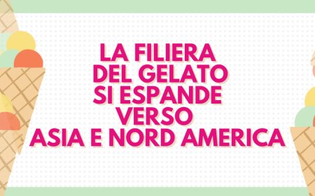 La filiera del gelato si espande verso Asia e Nord America