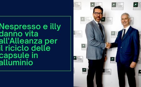 Nespresso e illy danno vita all'Alleanza per il riciclo delle capsule in alluminio