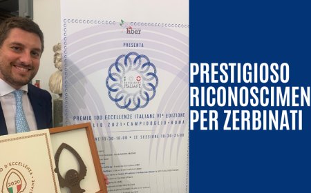 Prestigioso riconoscimento per Zerbinati