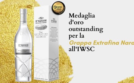 Medaglia d'oro outstanding per la Grappa Extrafina Nardini all'IWSC