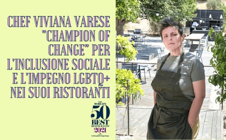 Chef Viviana Varese "Champion of Change" per l'inclusione sociale e l'impegno LGBTQ+ nei suoi ristoranti