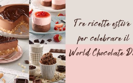 Tre ricette estive per celebrare il World Chocolate Day