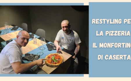 Restyling per la pizzeria Il Monfortino di Caserta