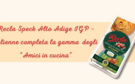 Recla Speck Alto Adige IGP – Julienne completa la gamma degli “Amici in cucina”