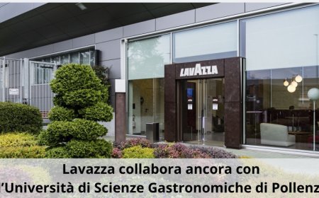 Lavazza collabora ancora con l’Università di Scienze Gastronomiche di Pollenzo