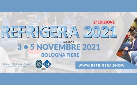 La seconda edizione di REFRIGERA torna in presenza dal 3 al 5 novembre 2021