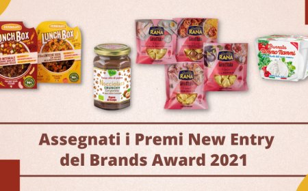 Assegnati i Premi New Entry del Brands Award 2021