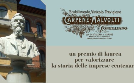 Carpenè Malvolti: un premio di laurea per valorizzare la storia delle imprese centenarie