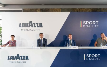 Lavazza con Sport e Salute per lo sport dilettantistico