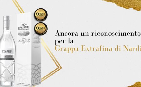 Ancora un riconoscimento per la Grappa Extrafina di Nardini