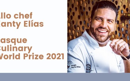 Allo chef Xanty Elías il Basque Culinary World Prize 2021