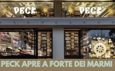 Peck apre a Forte dei Marmi