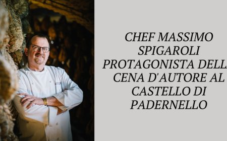 Chef Massimo Spigaroli protagonista della cena d'autore al Castello di Padernello