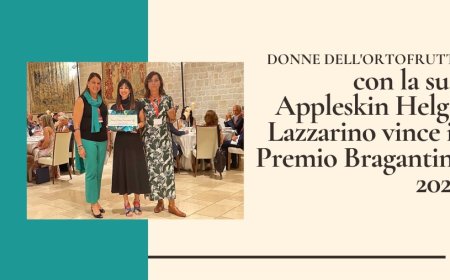 Donne dell'Ortofrutta: con la sua Appleskin Helga Lazzarino vince il Premio Bragantini 2021