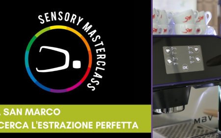 "D. Sensory Masterclass": La San Marco ricerca l'estrazione perfetta