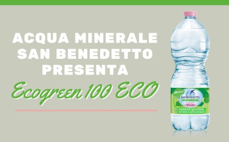 Acqua Minerale San Benedetto presenta Ecogreen 100 ECO