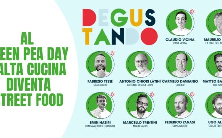 Al Green Pea Day l'alta cucina diventa street food