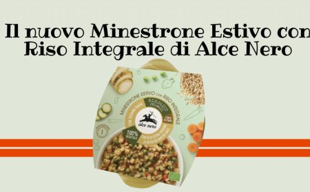Il nuovo Minestrone Estivo con Riso Integrale di Alce Nero
