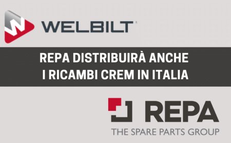 REPA distribuirà anche i ricambi CREM in Italia