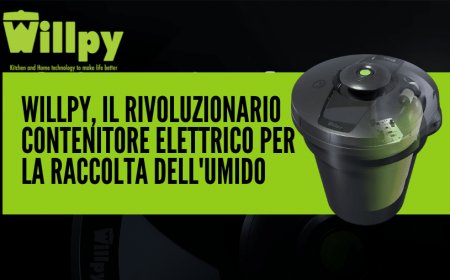 WILLPY, il rivoluzionario contenitore elettrico per la raccolta dell'umido