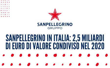 Sanpellegrino in Italia: 2,5 miliardi di euro di valore condiviso nel 2020