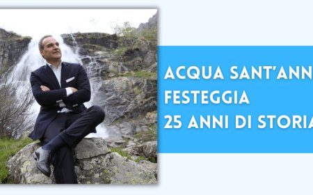 Acqua Sant’anna festeggia 25 anni di storia